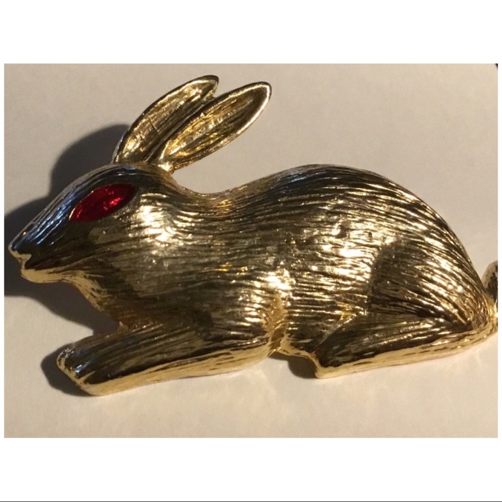 💎AUCTION PRICE👩🏻‍⚖️Red Eye Vintage Brooch